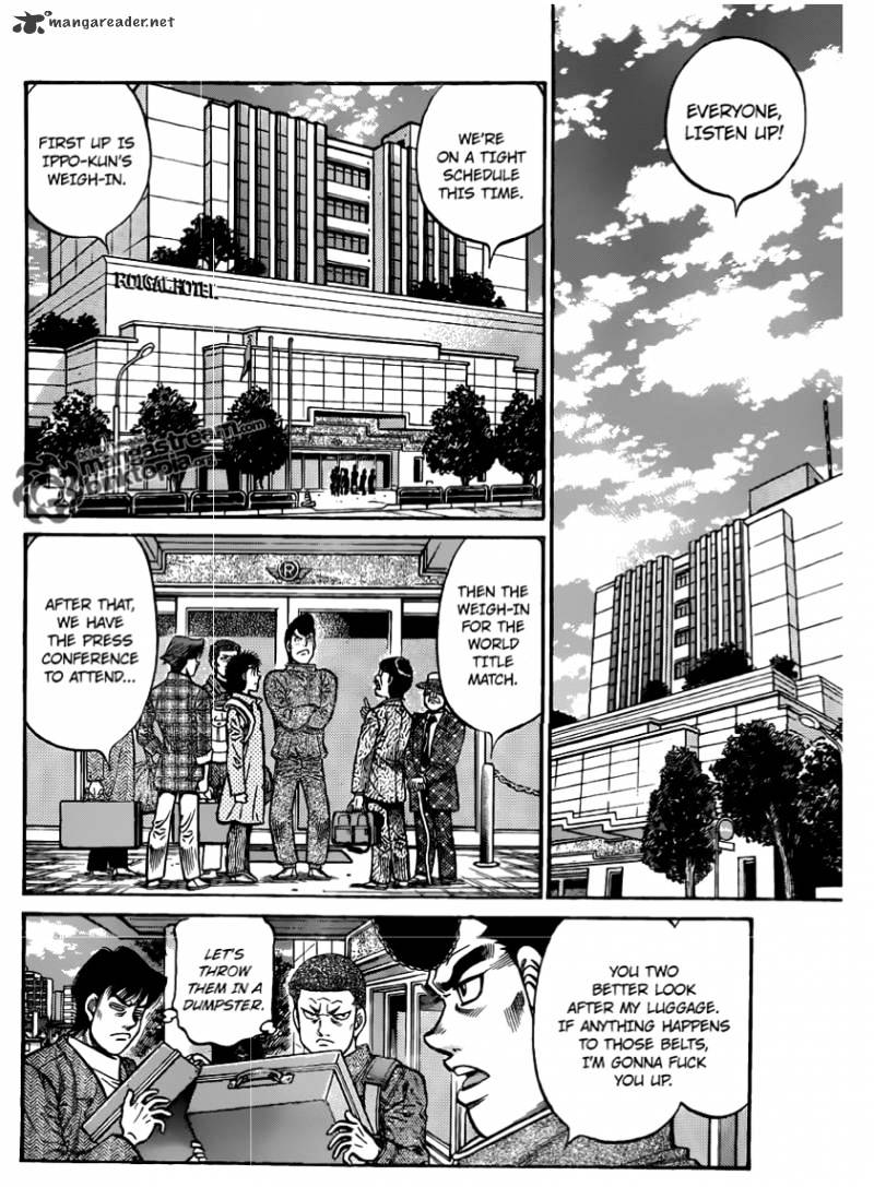 Hajime no Ippo: Fighting Spirit, Chapter 927 image 04